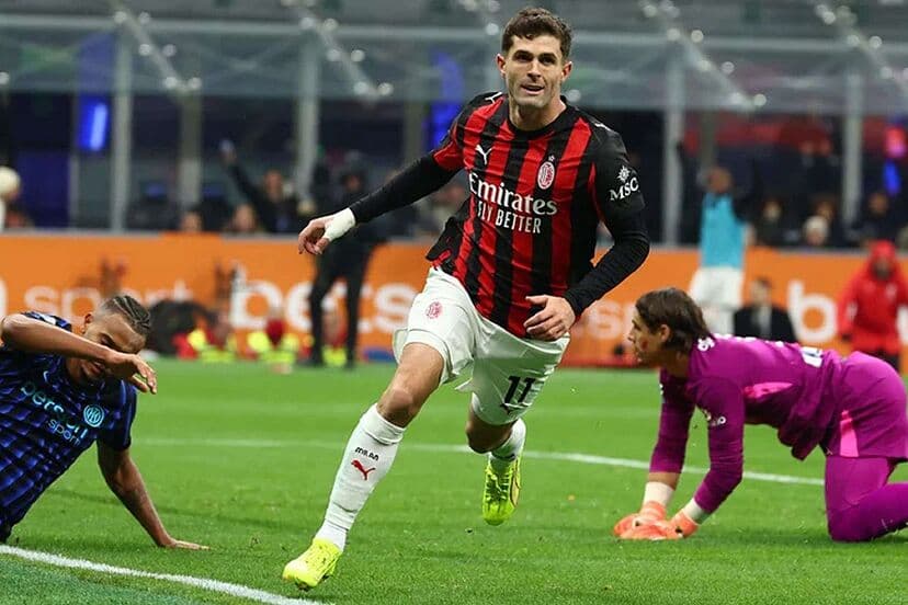 AC Milan Berhasil Menang atas Derby "Della Madonnina" Melawan Inter Milan